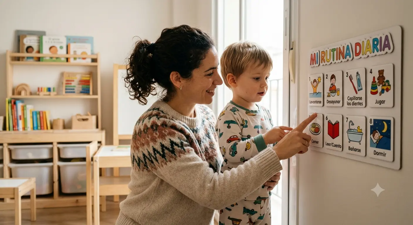 Creación de hábitos y rutinas en la infancia