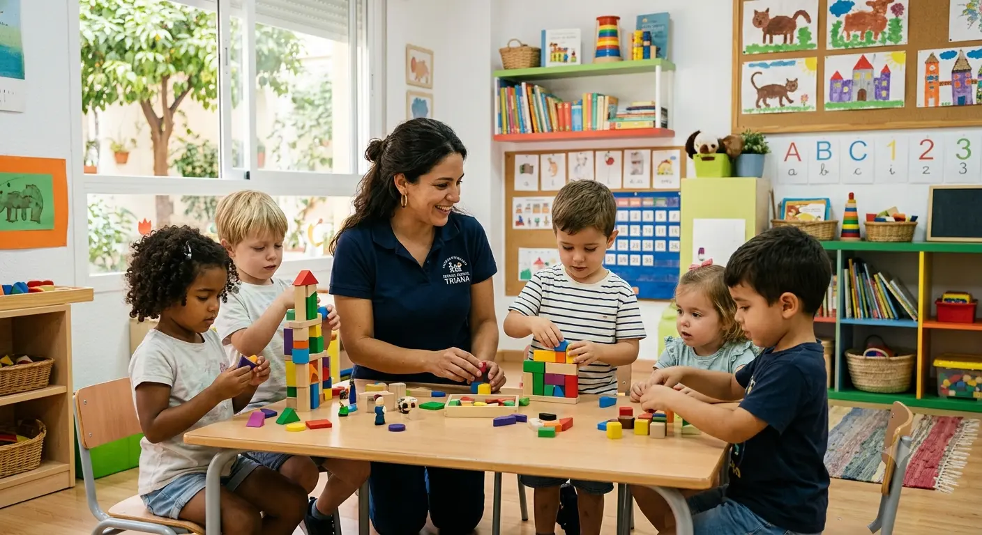 Qué aprende un niño en la escuela infantil