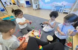 Uso de la musica en el desarrollo infantil en una escuela