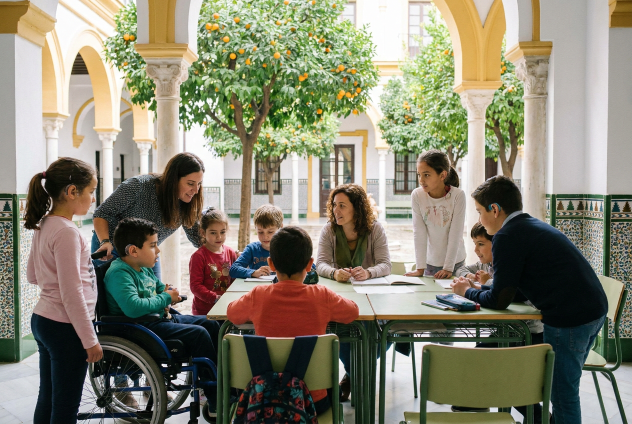 Imagen ilustrativa sobre educación inclusiva