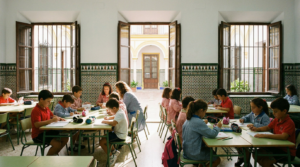 Imagen ilustrativa sobre aula matinal y tarde utrera sevilla